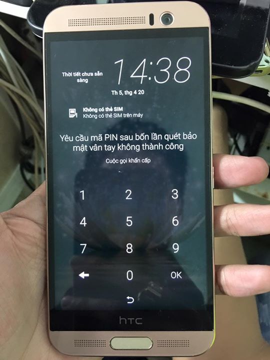 HTC ONE ME Dual sim mã bảo vệ . Google account remove